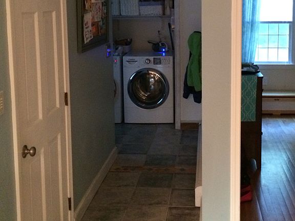 Laundry room off the kitchen