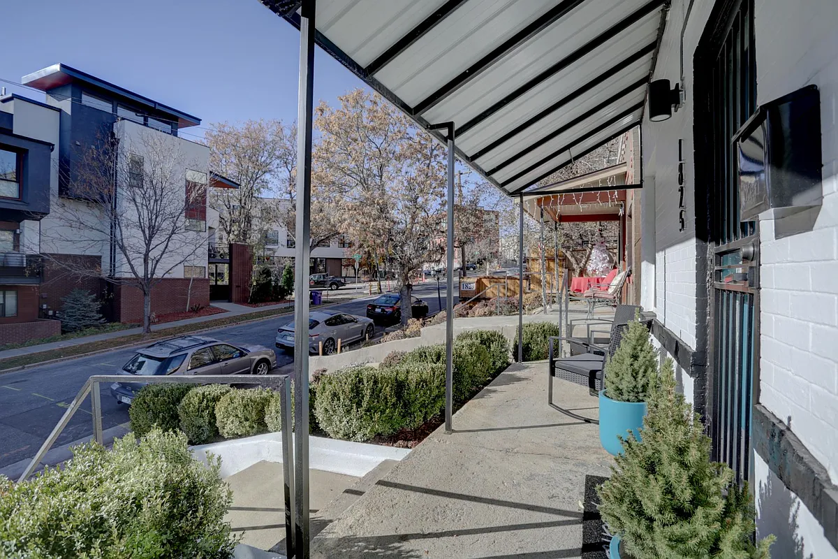 Street view from front porch - 1825 W 32nd Ave