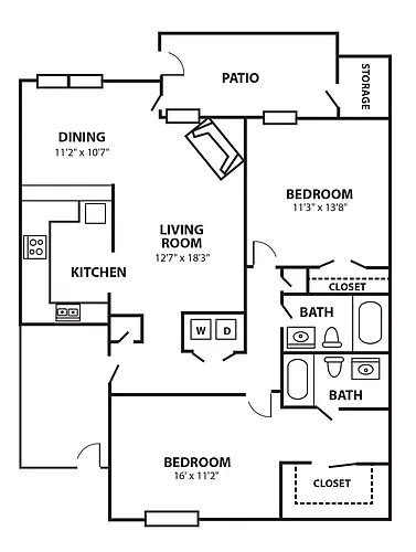 Floor plan B2