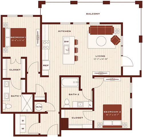 Floor plan C8