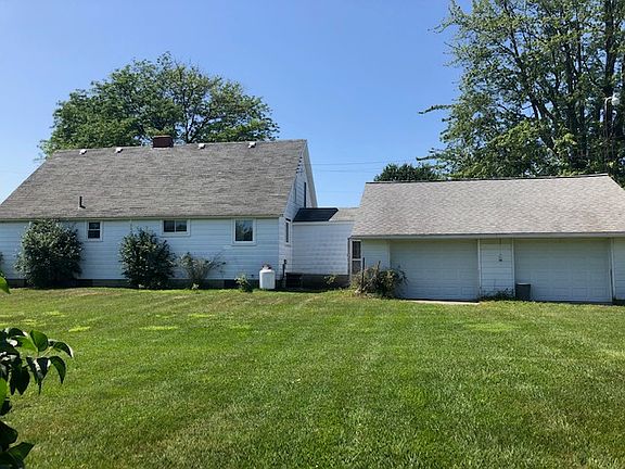 Backview of the house/garage