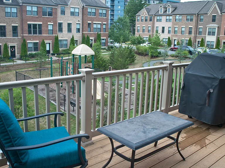 Rear deck
