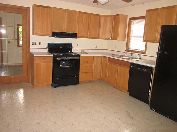 Kitchen view from dining room