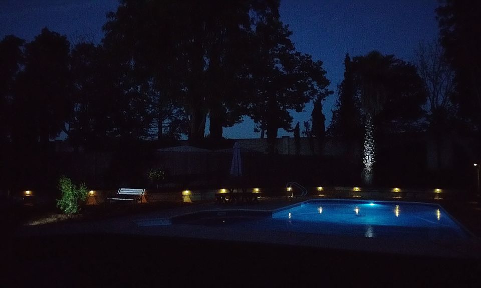 Pool at Dusk