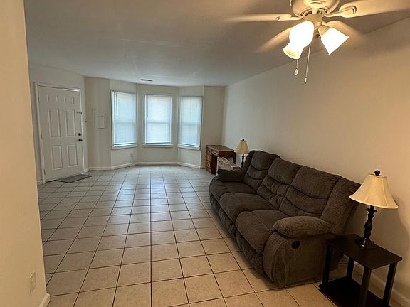 Living room with dining area