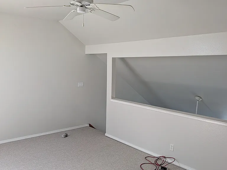upstairs loft, workspace/ bedroom