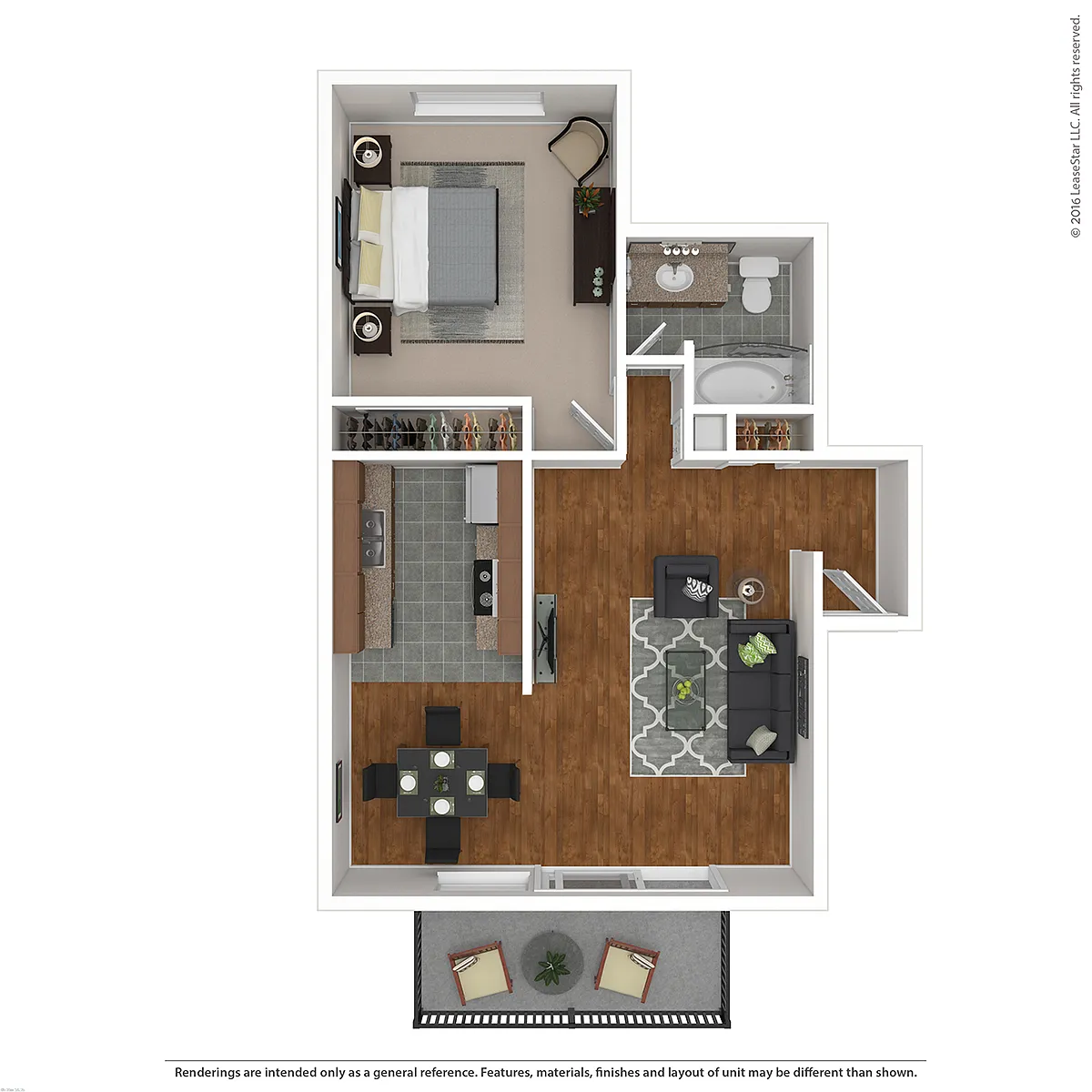 Floor plan La Paz