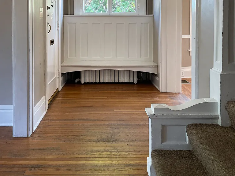 First floor entry
