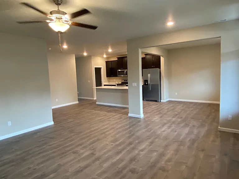Family and Kitchen Area view
