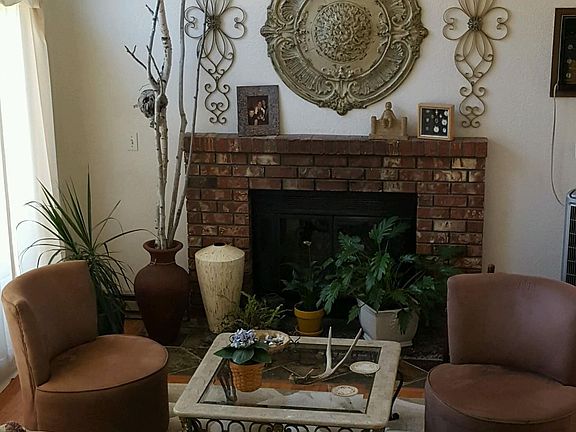 Living area, when furnished
