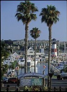 minute from Oceanside Harbor