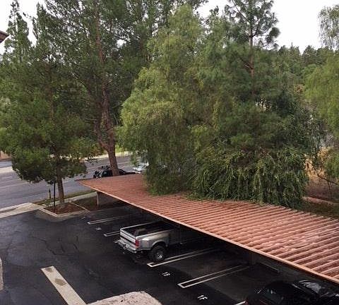 Car port for second car
