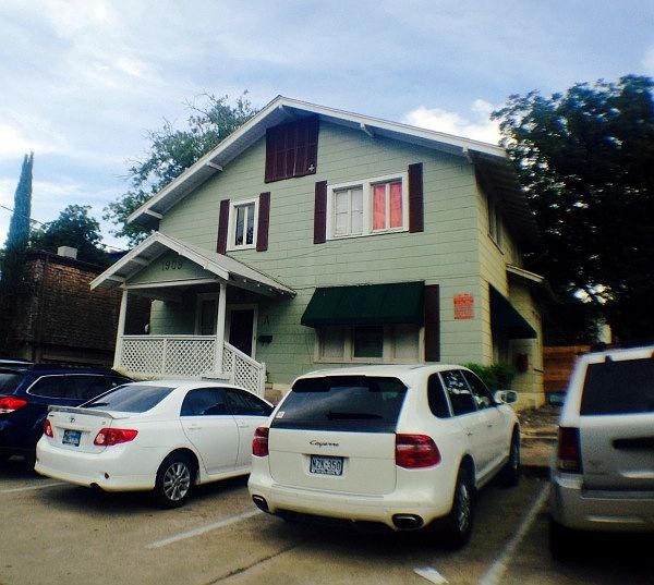 Front of the "clubhouse"