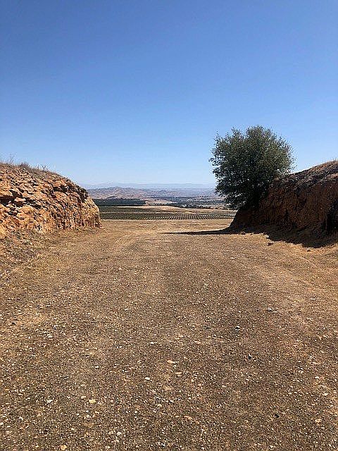 Entrance to building pad