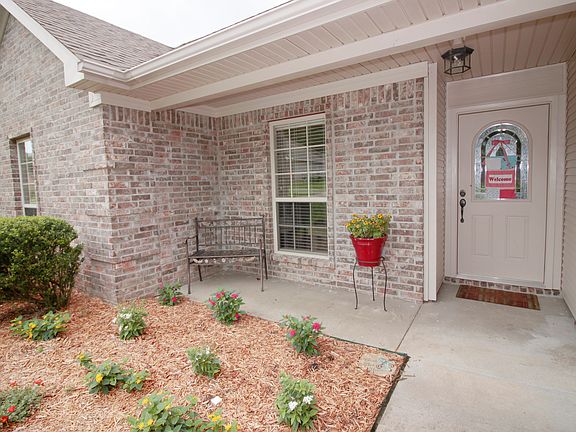 Inviting front entrance