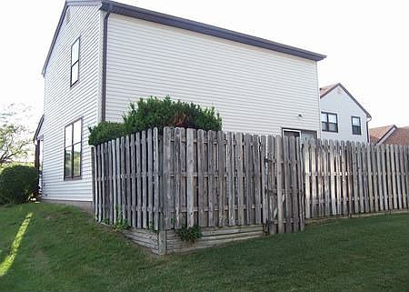 Nice fenced in backyard