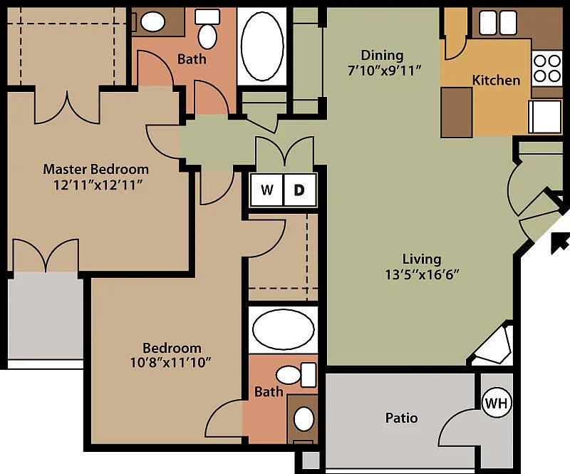 Floor plan B3