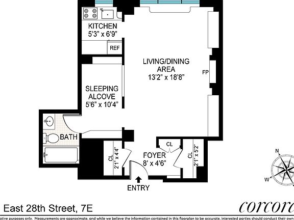 2nd image of 140 E 28th St APT 7E