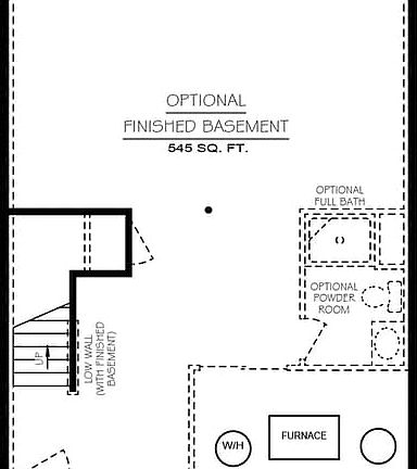 Optional Finished Basement