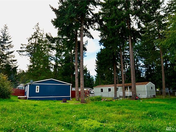 Large backyard with garden