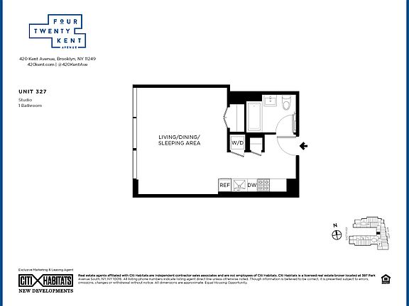 2nd image of 420 Kent Ave APT 327