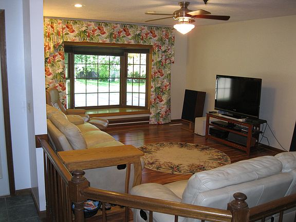 Custom drapes,bay window