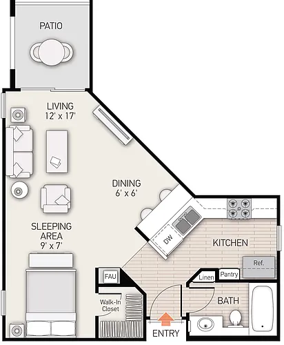 Floor plan Plan A
