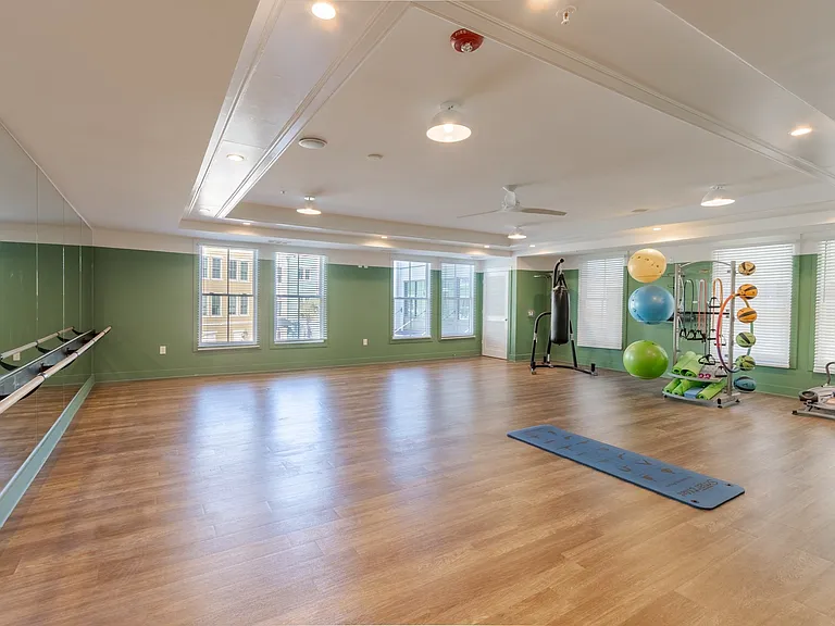Yoga and Barre Studio at The Merchant Apartments in Charleston, SC 29403