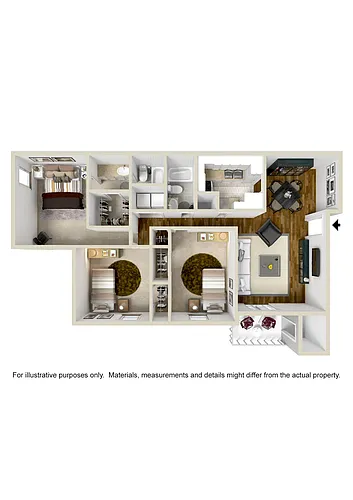 Floor plan The Weatherby