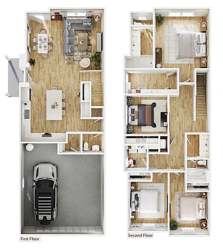 Floor plan Oakley