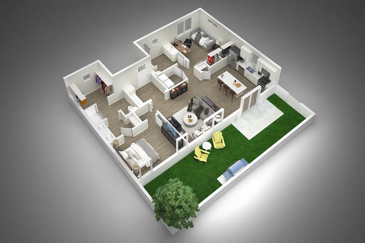 Floor plan B1