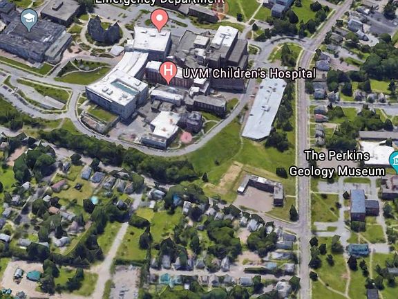 Walk to UVM and UVM Medical Center