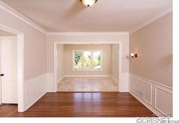 Sun drenched dining room