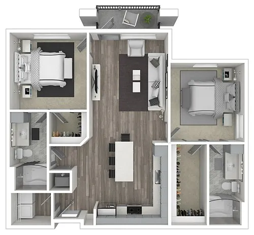 Floor plan B2-The Whispering