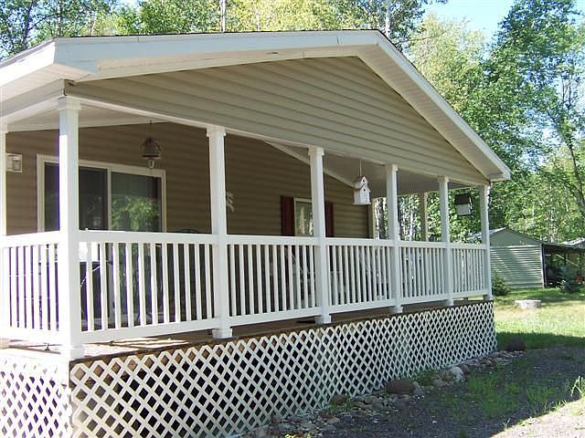 front view of the home