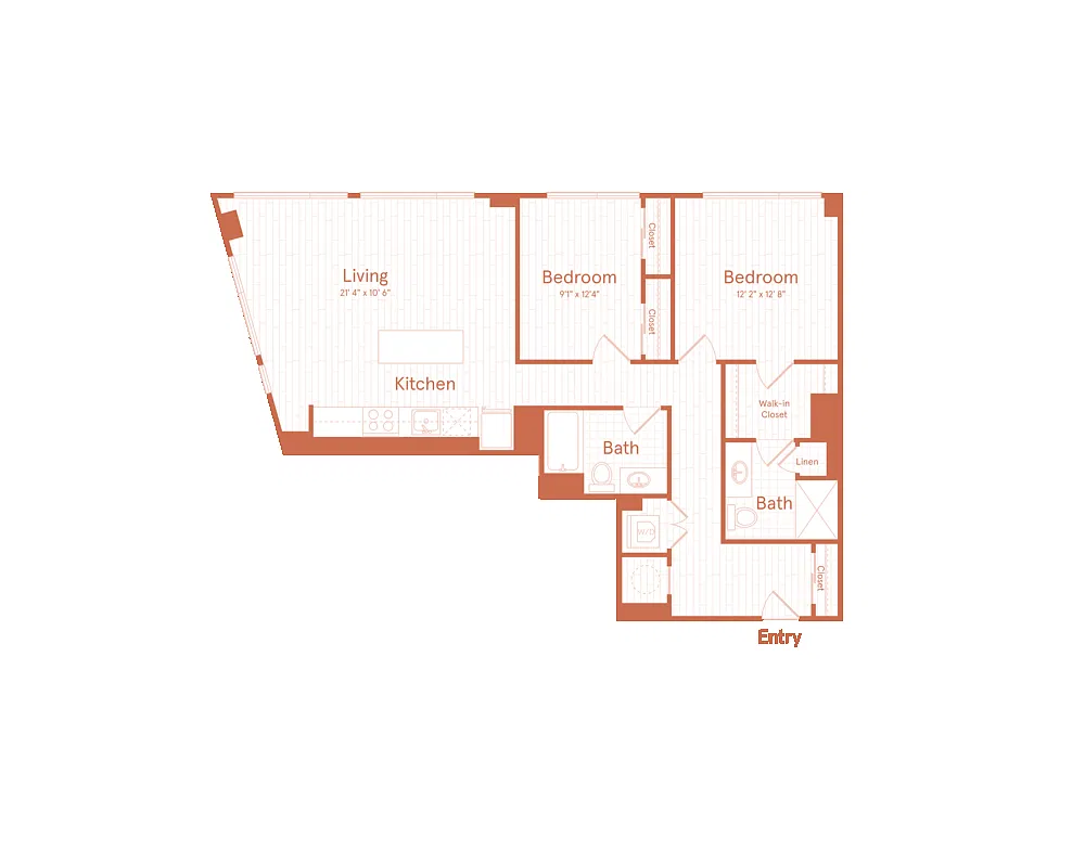 Floor plan Market House B3