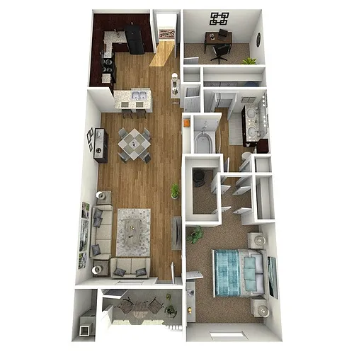 Floor plan A1L