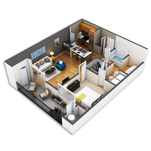 Floor plan Champa Platinum