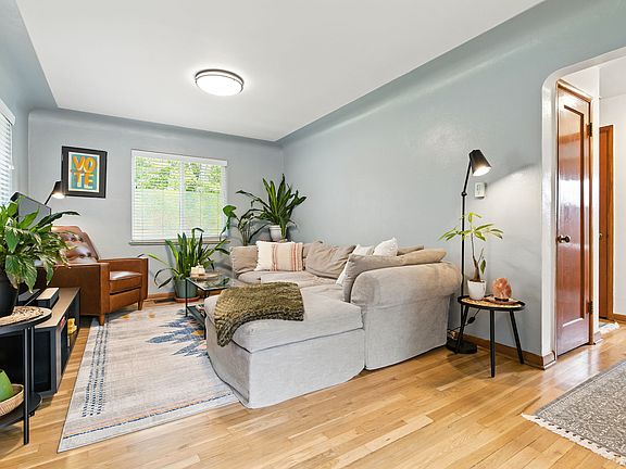 Refinished original oak floors