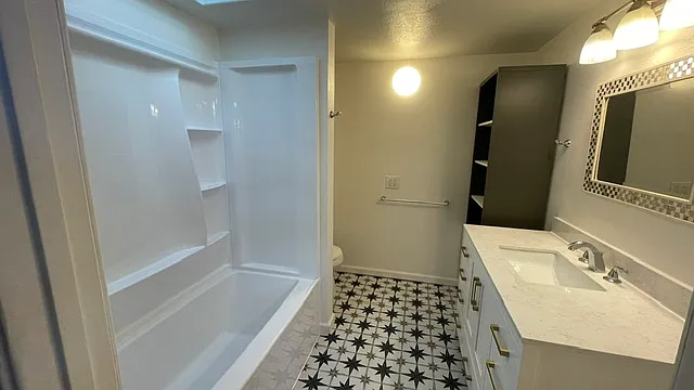 Master bathroom