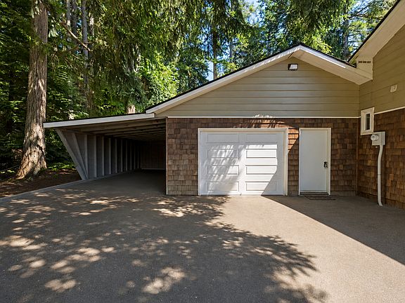 Attached garage