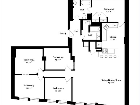 2nd image of 12 John St APT 3F