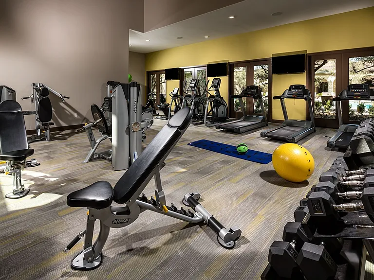 Fitness Center with Free Weights
