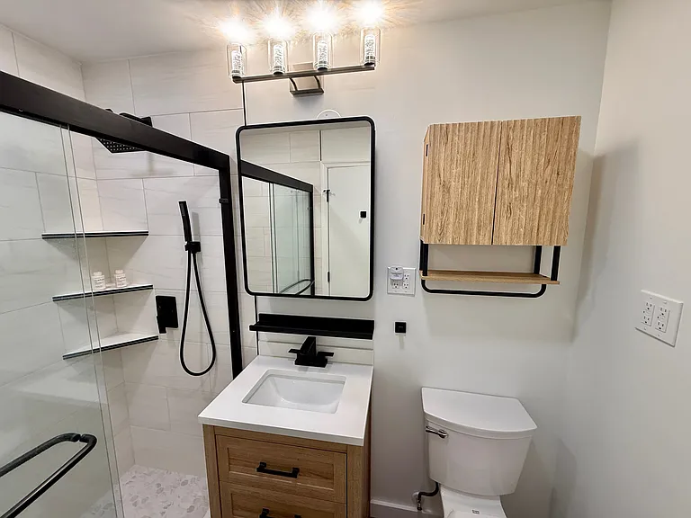Brand new modern bathroom in 2026 (never used)