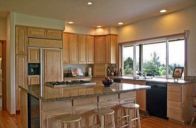 Top in appliances, granite slab couters