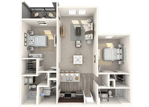 Floor plan Serenity
