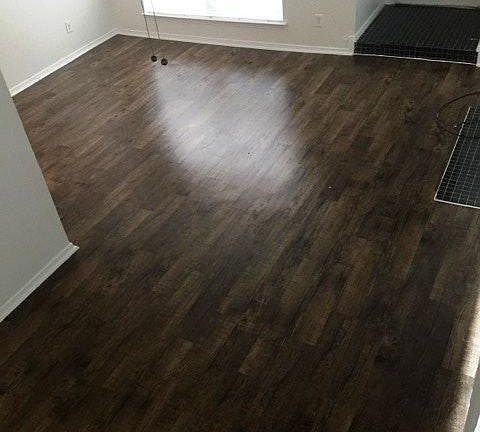 Wood Grain Flooring downstairs