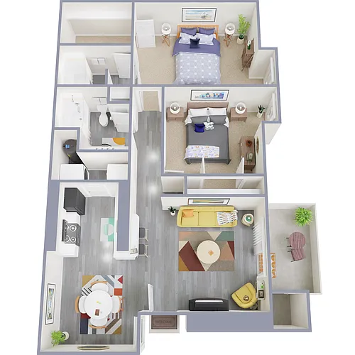Floor plan B2