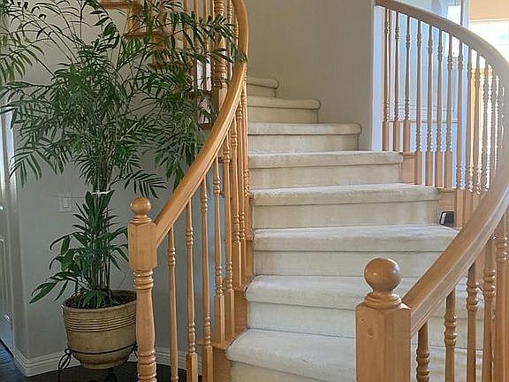 Staircase to bedrooms