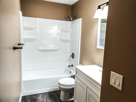 All brand new bathroom!